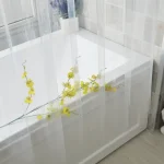 transparent shower curtain liner