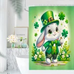 Charming Irish Rabbit Figurine