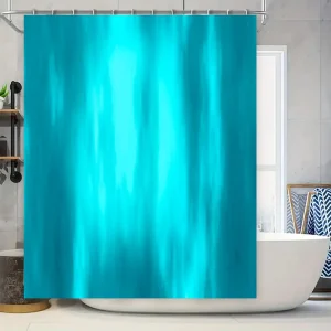 Aqua Water Effect Shower Curtain
