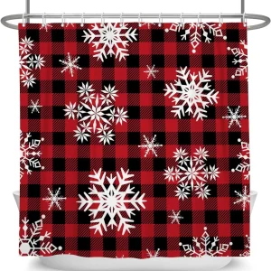 Buffalo Plaid Snowflake design