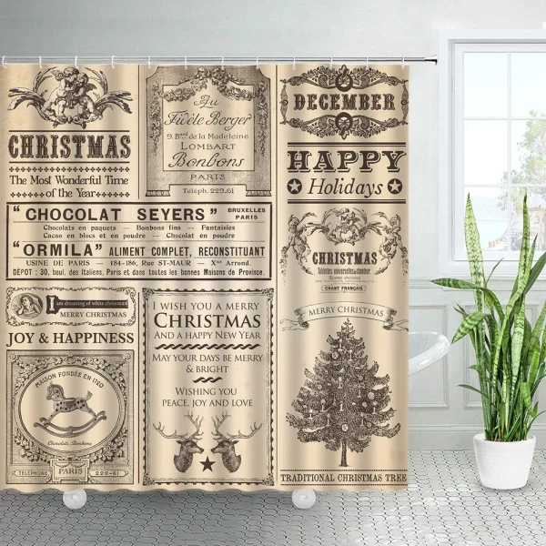 Best Shower Curtains vintage design