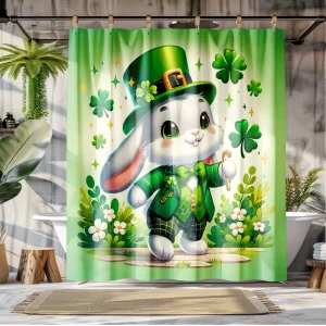 Green Leprechaun Rabbit with Hat