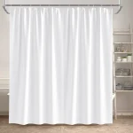 Solid White Color Modern Minimalist