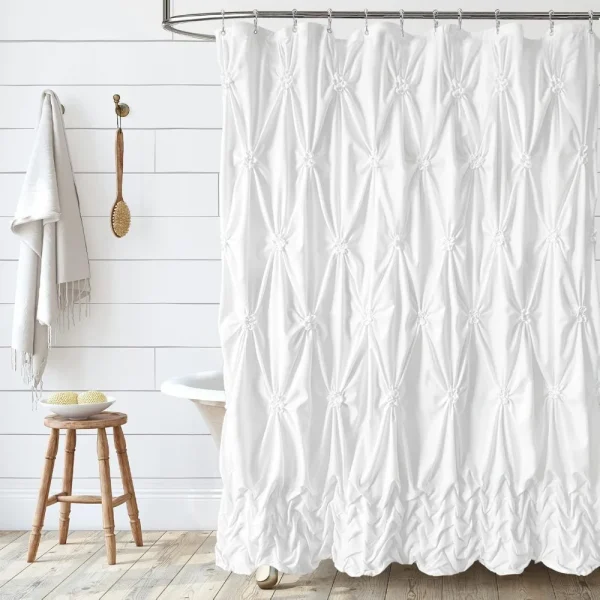 extra long 84 inch farmhouse shower curtain
