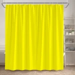 bright blue curtain design