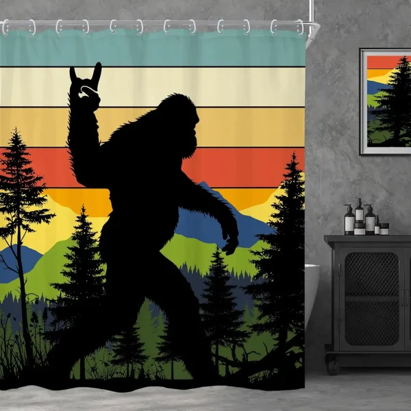 Gorilla Mountain Woodland Hazy Scenery