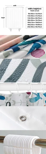 Scenic Best Shower Curtains beach theme