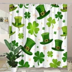 Holiday Theme Bathroom Curtain
