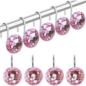 12pcs round curtain hooks