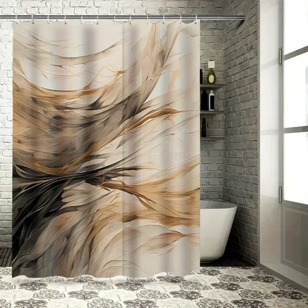Abstract Feather Flow design
