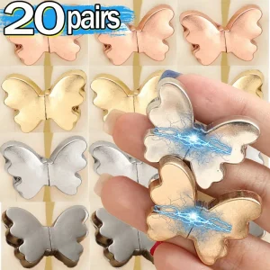 butterfly magnetic curtain clips multi-color