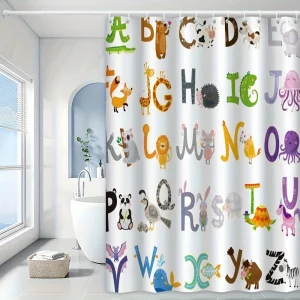 Alphabet Zoo Kids' Bathroom Set