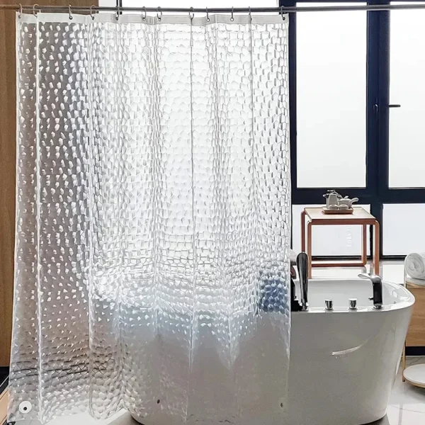 Heavy Duty Clear Shower Curtain Liner