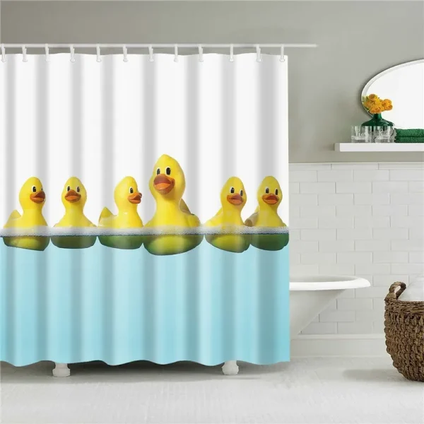 Kids Rubber Ducklings Swimming